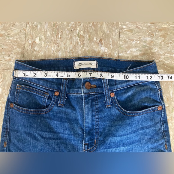 Madewell 9in High Rise Skinny Fit Denim Jeans - Picture 8 of 8